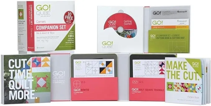 AccuQuilt GO! Qube 8" Companion Set Corners