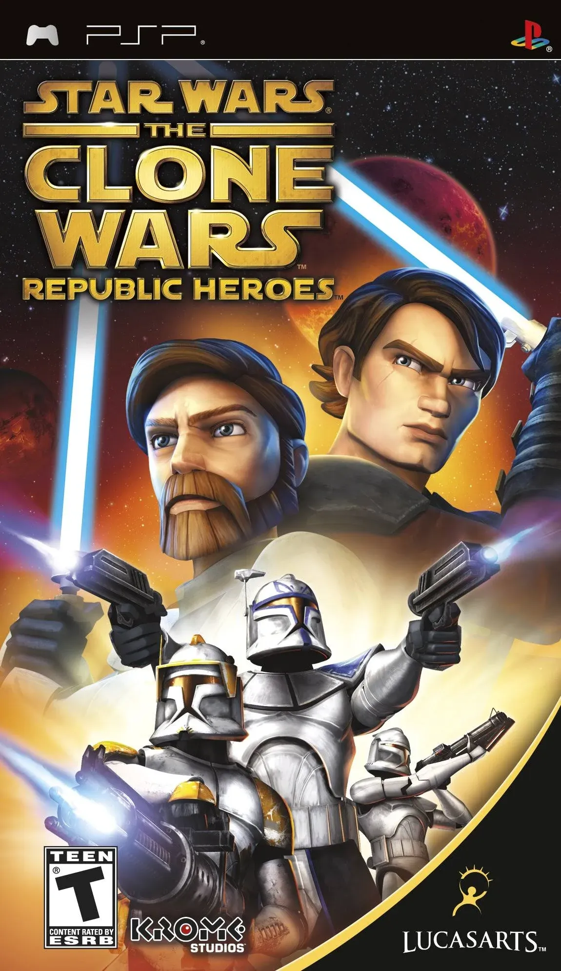 Star Wars: The Clone Wars Republic Heroes PSP