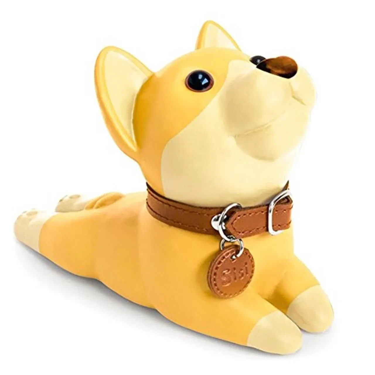 DomeStar Cute Dog Door Stopper, Shiba Inu Door Stop Decorative Animal Doorstop Door Wedge