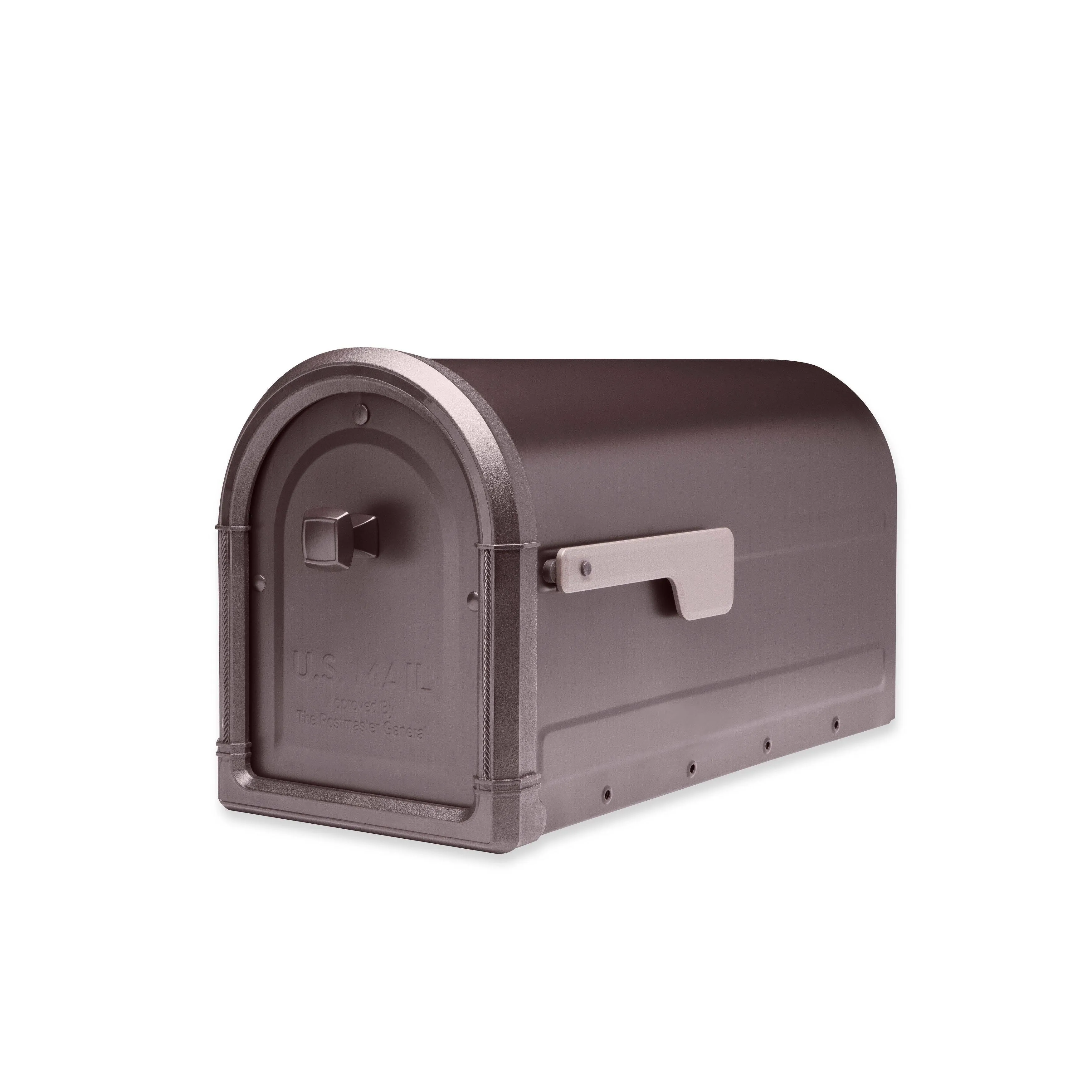 Roxbury Post Mount Mailbox Rubbed bronze