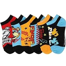 Bioworld Five Nights at Freddy's Slogan Youth 6-Pack Ankle SocksBioworld Five Nights at Freddy's Slogan Youth 6-Pac…