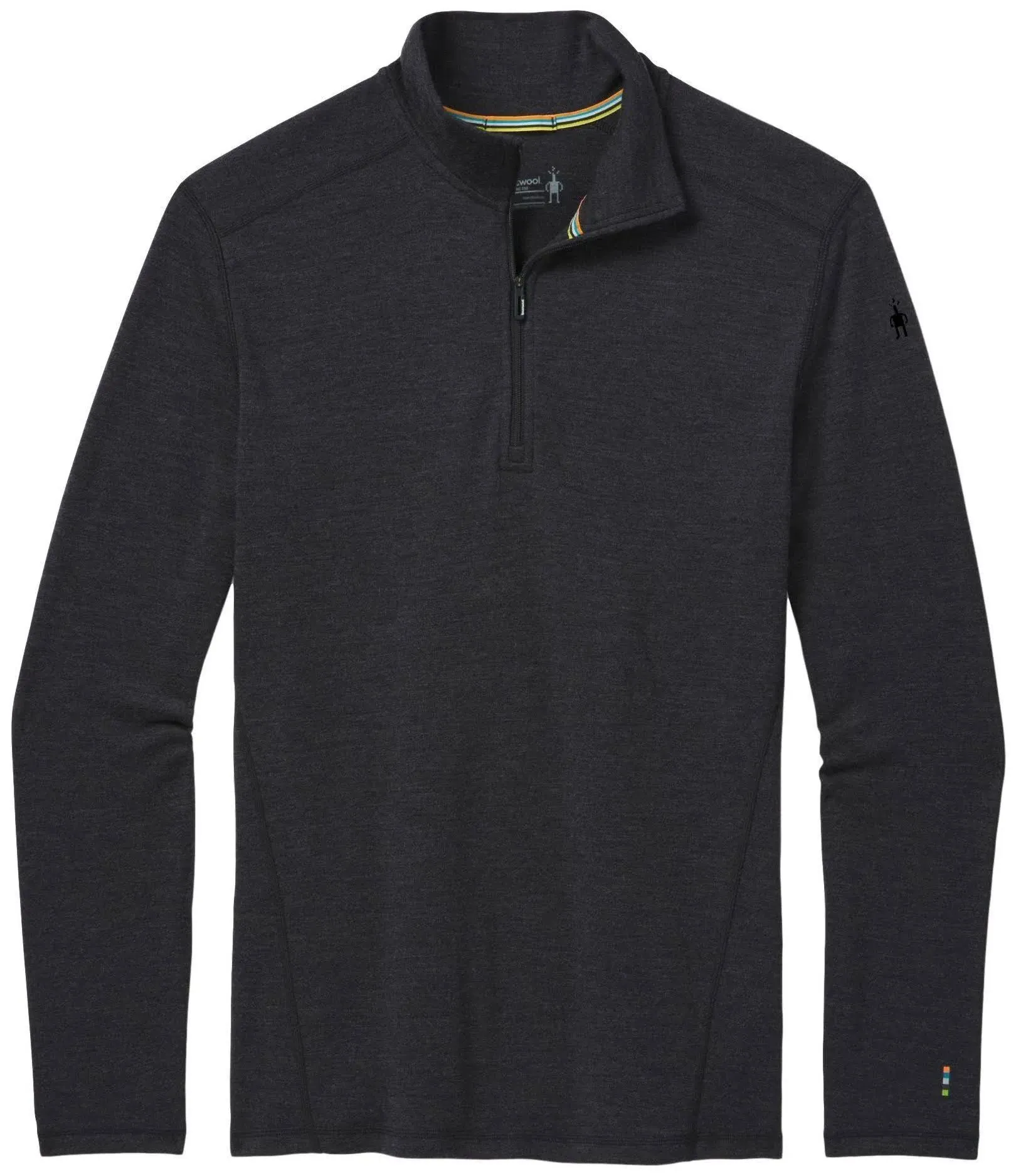 Smartwool Thermal Merino 1/4 Zip Men&#039;s- Charcoal Heather