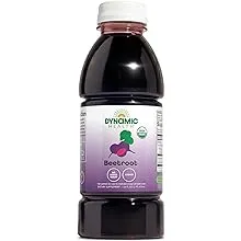 Dynamic Health Certified Organic Beetroot Juice Concentrate, No Added Sugar, Artificial Colors, Preservatives, BPA-Free, Gluten-Free, 16 oz