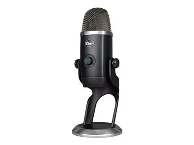 Logitech for Creators Blue Yeti X USB Mikrofon für Gaming, Streaming, Podcasting, Twitch, YouTube, Discord, Aufnahme für PC und Mac, 4 Polarbilaufzeichnungen, Sound in Studioqualität, Plug &