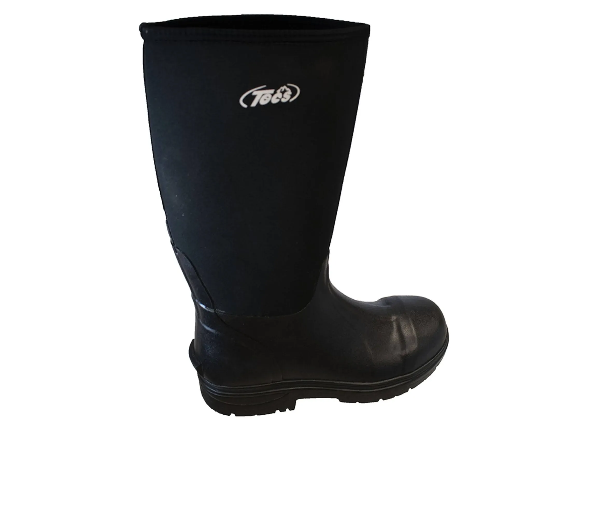 Men's 16" Cement Rubber Boot Steel Toe Black - Flyclothing LLC