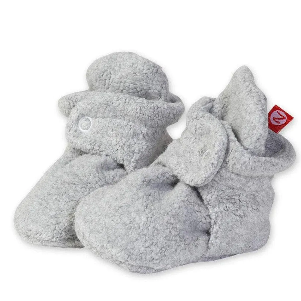 Zutano fleece booties