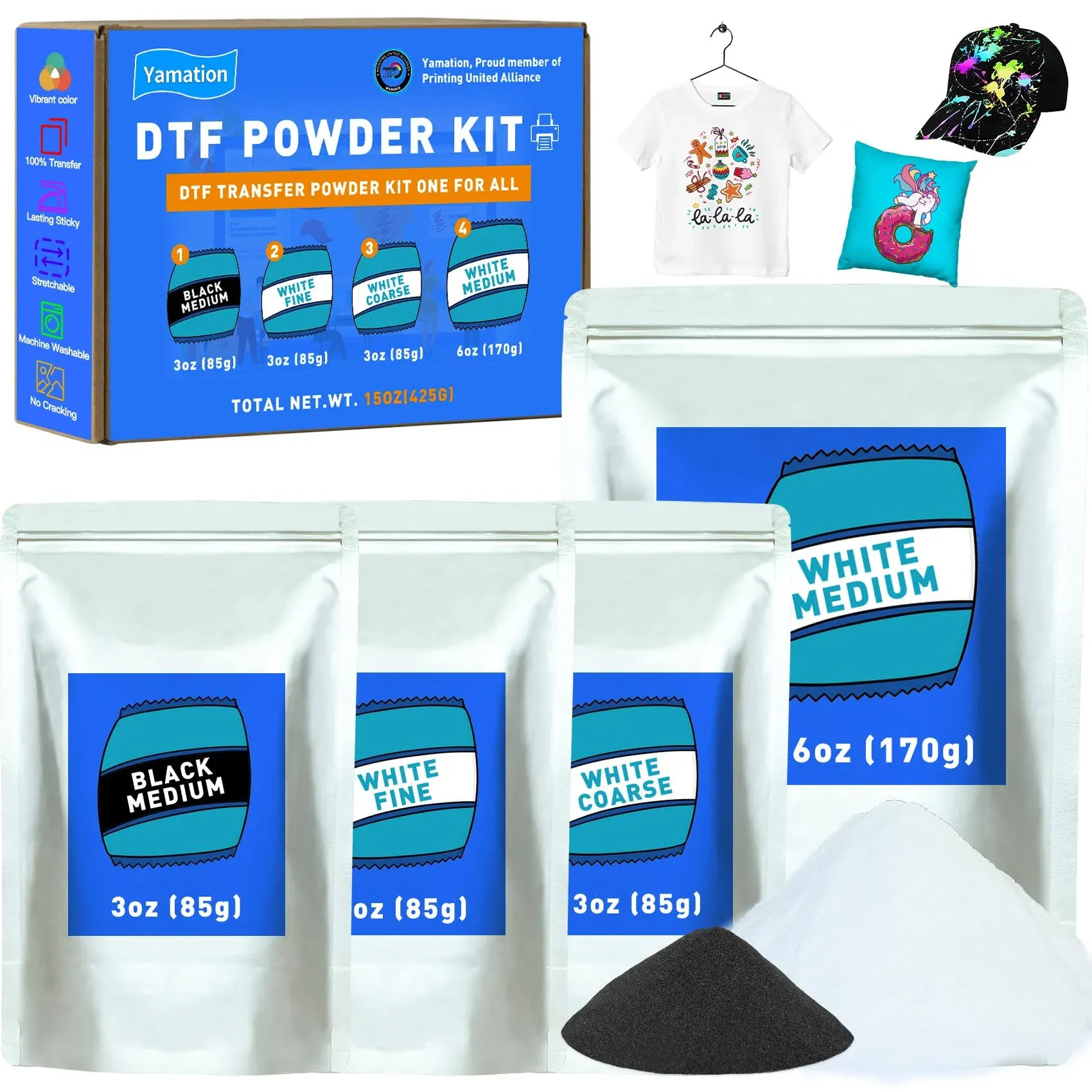 Yamation DTF Powder Kit