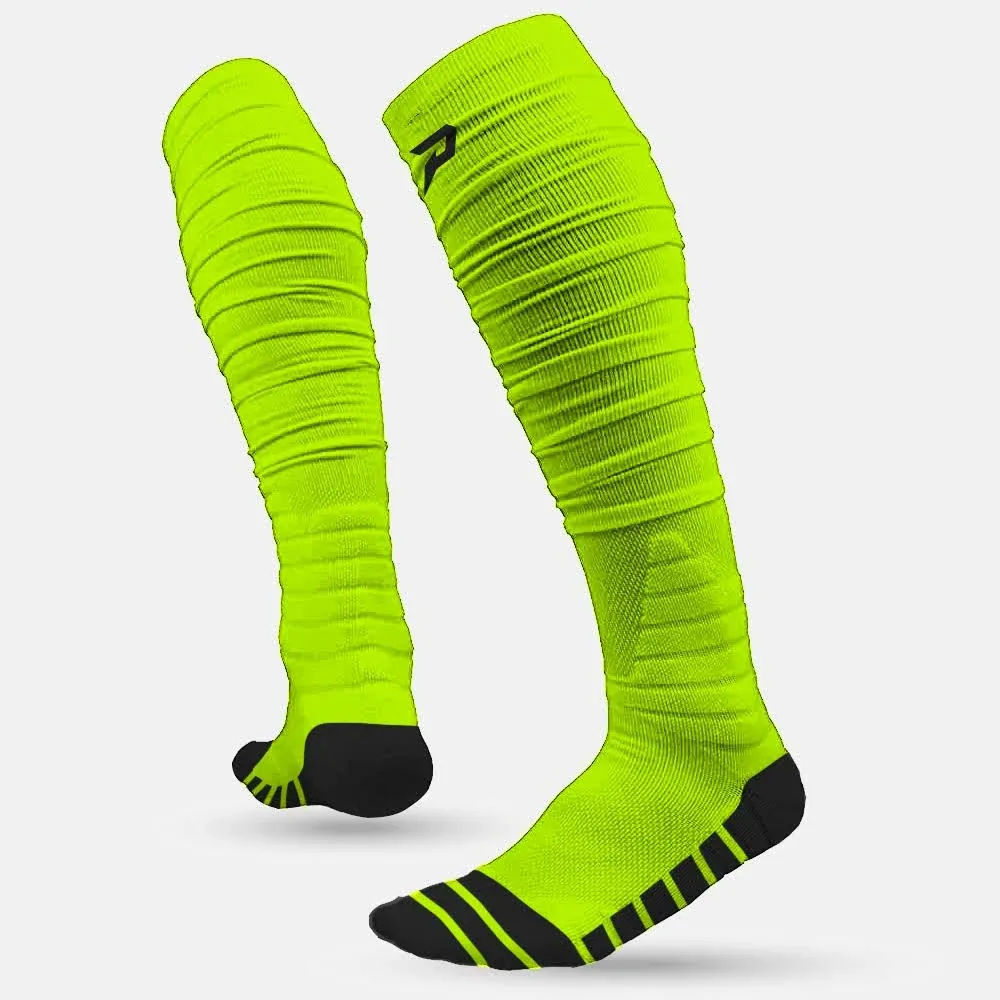 Phenom Elite 'Quantum Knit' Extra Long Padded Scrunch Socks - Team Colors