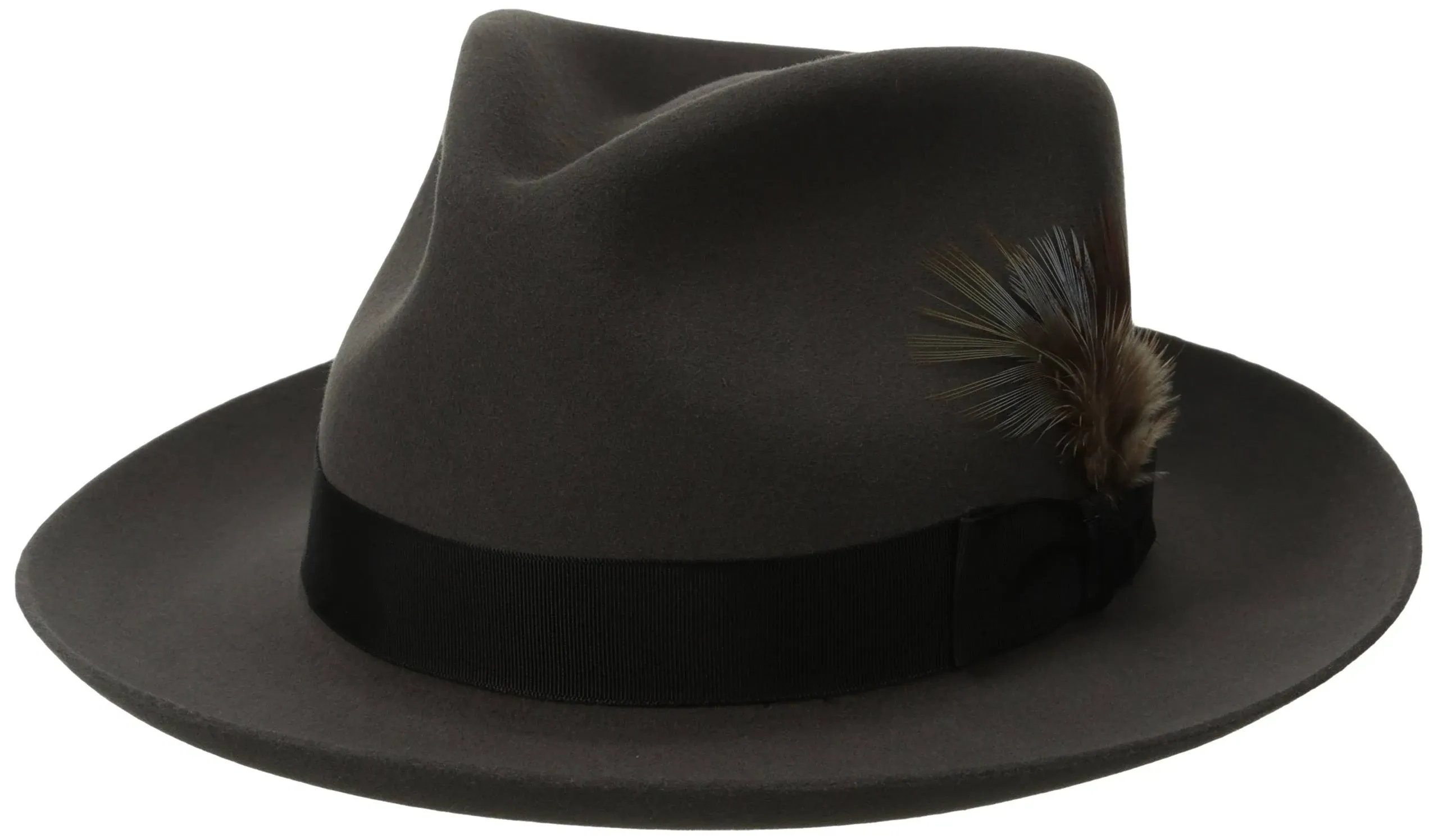 Stetson Chatham Fur Felt Fedora Hat: Size: 7 3/4 Caribou