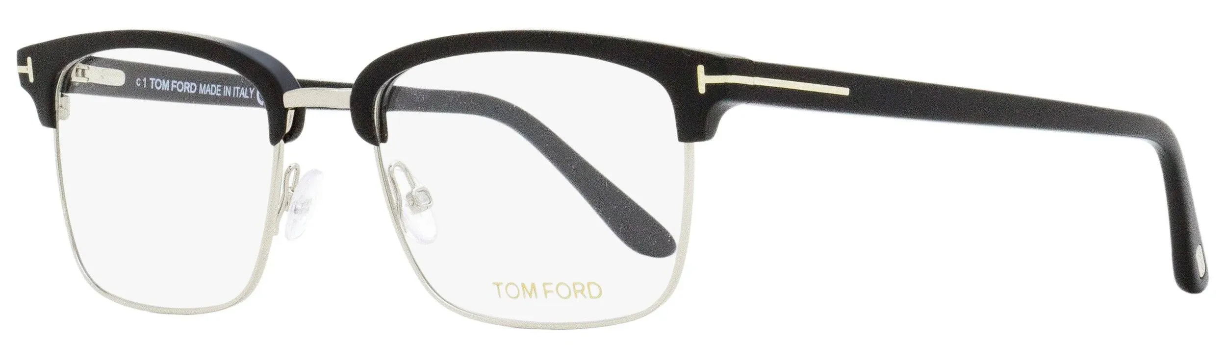 Tom Ford Men's Eyeglasses TF5504 TF/5504 005 Black Full Rim Optical Frame 54mm | JoyLot.com