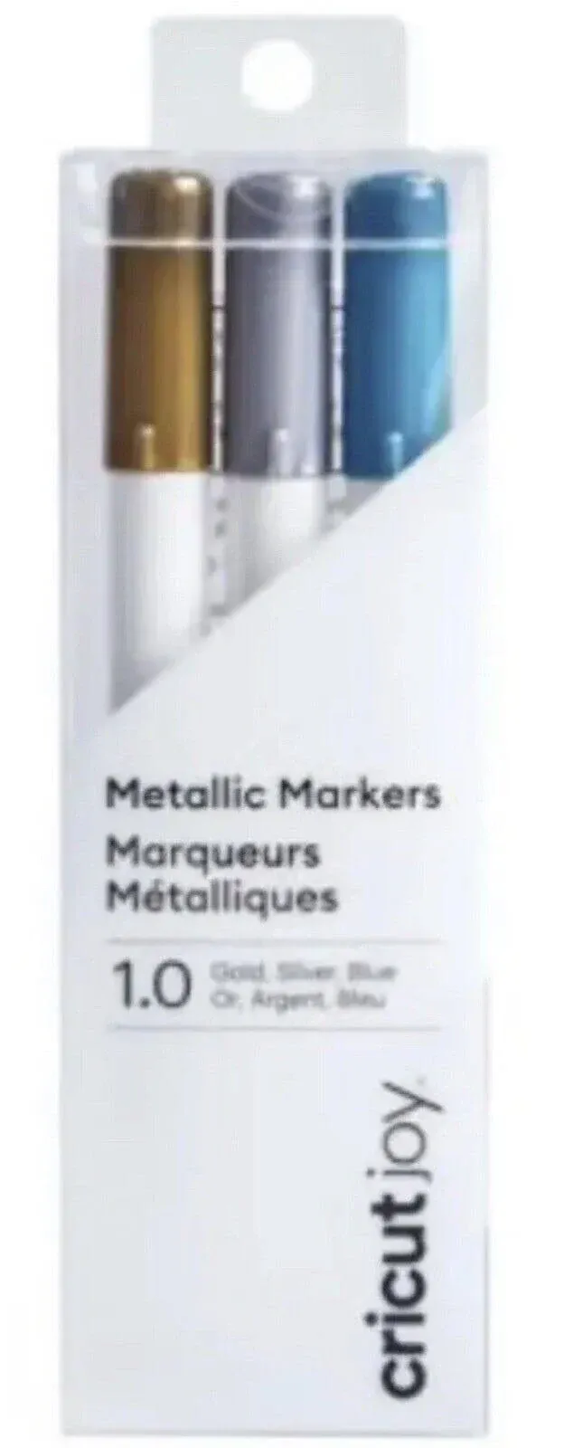 Cricut Joy Metallic Markers Gold, Silver, Blue