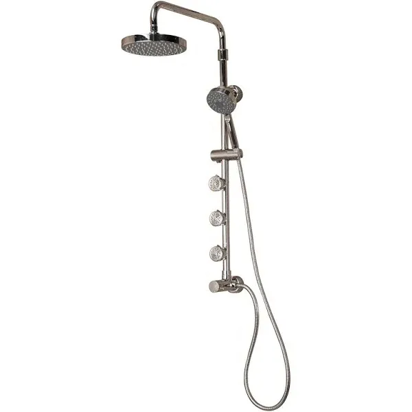 PULSE ShowerSpas 1028-BN-1.8GPM Lanikai Shower System 1.8 GPM, Brushed Nickel