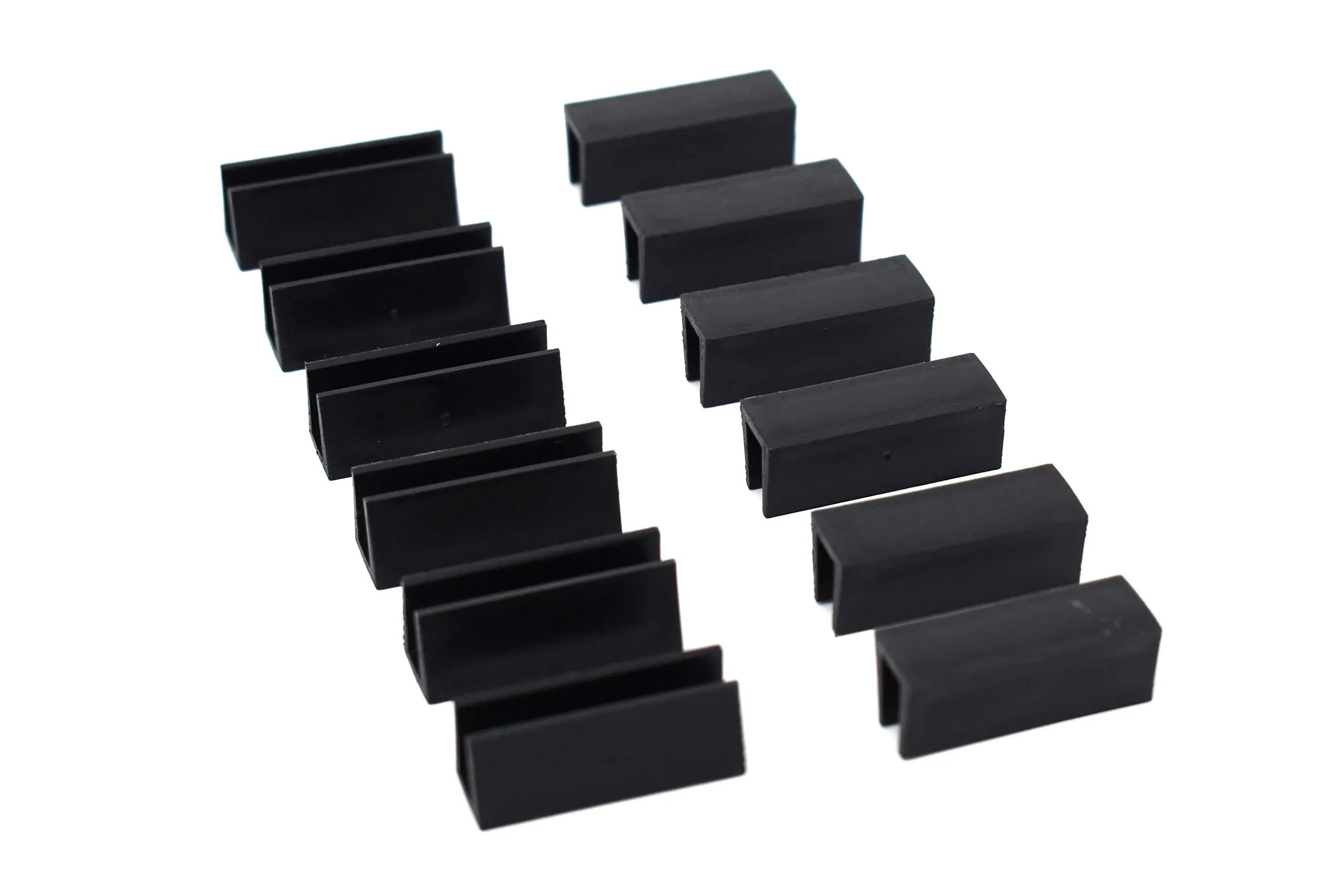 Lucas Toys Train Track Clips for Lionel O-Gauge FasTrack Tracks Pack of 12