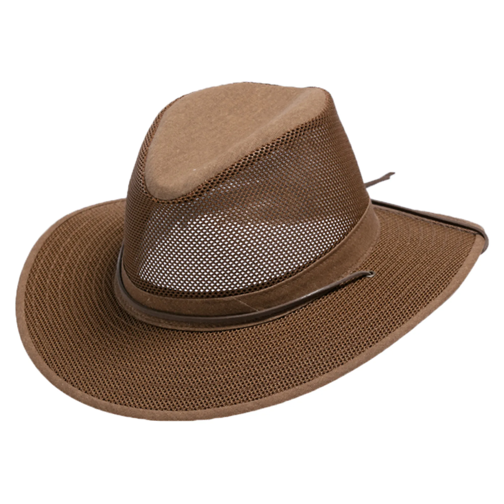 Henschel Men's Packable Aussie Breezer Safari Hat, Earth Brown, XL