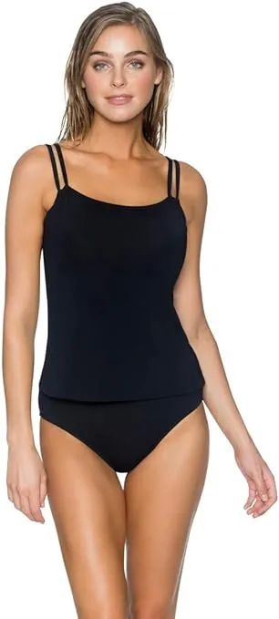 Taylor Molded Underwire Bra Tankini Top (E-H Cup)