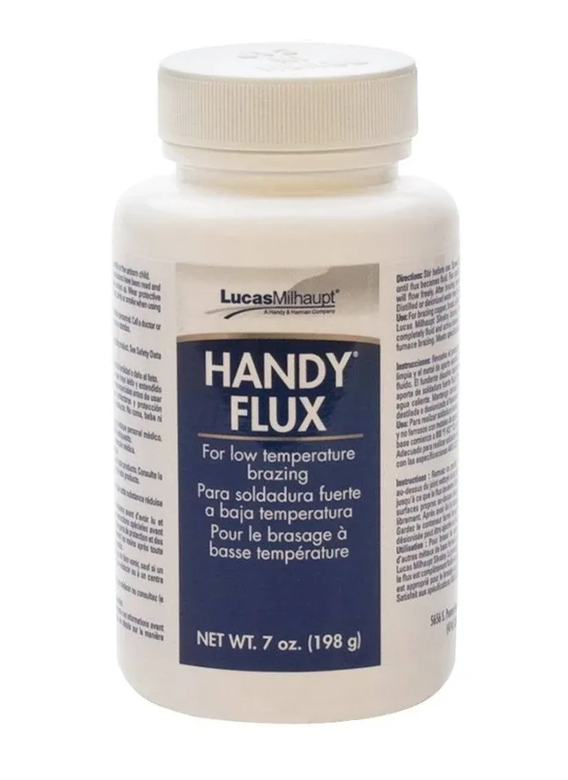 Handy Flux 7oz Jar with Brush for Brazing And Soldering - 54-440