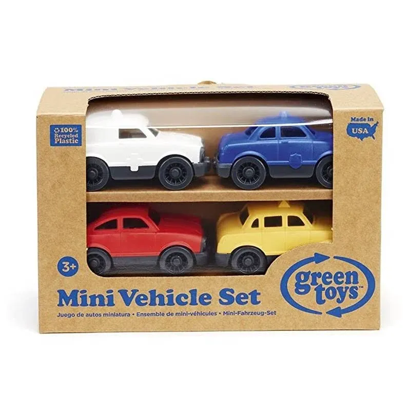 Green Toys Mini Vehicle 4-Pack