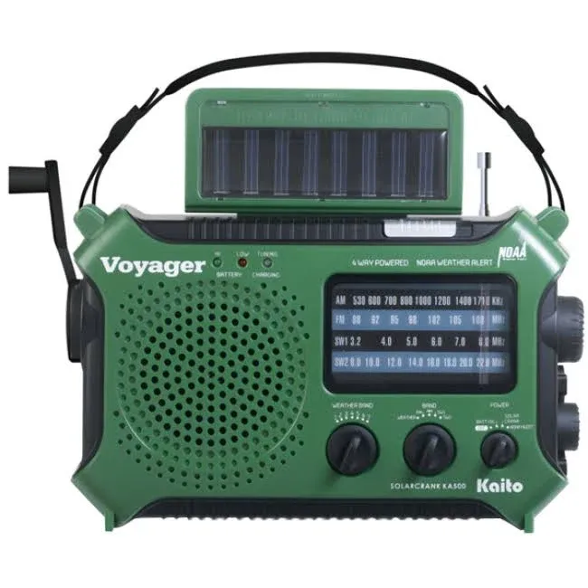 Kaito KA500 Emergency Weather Alert Radio