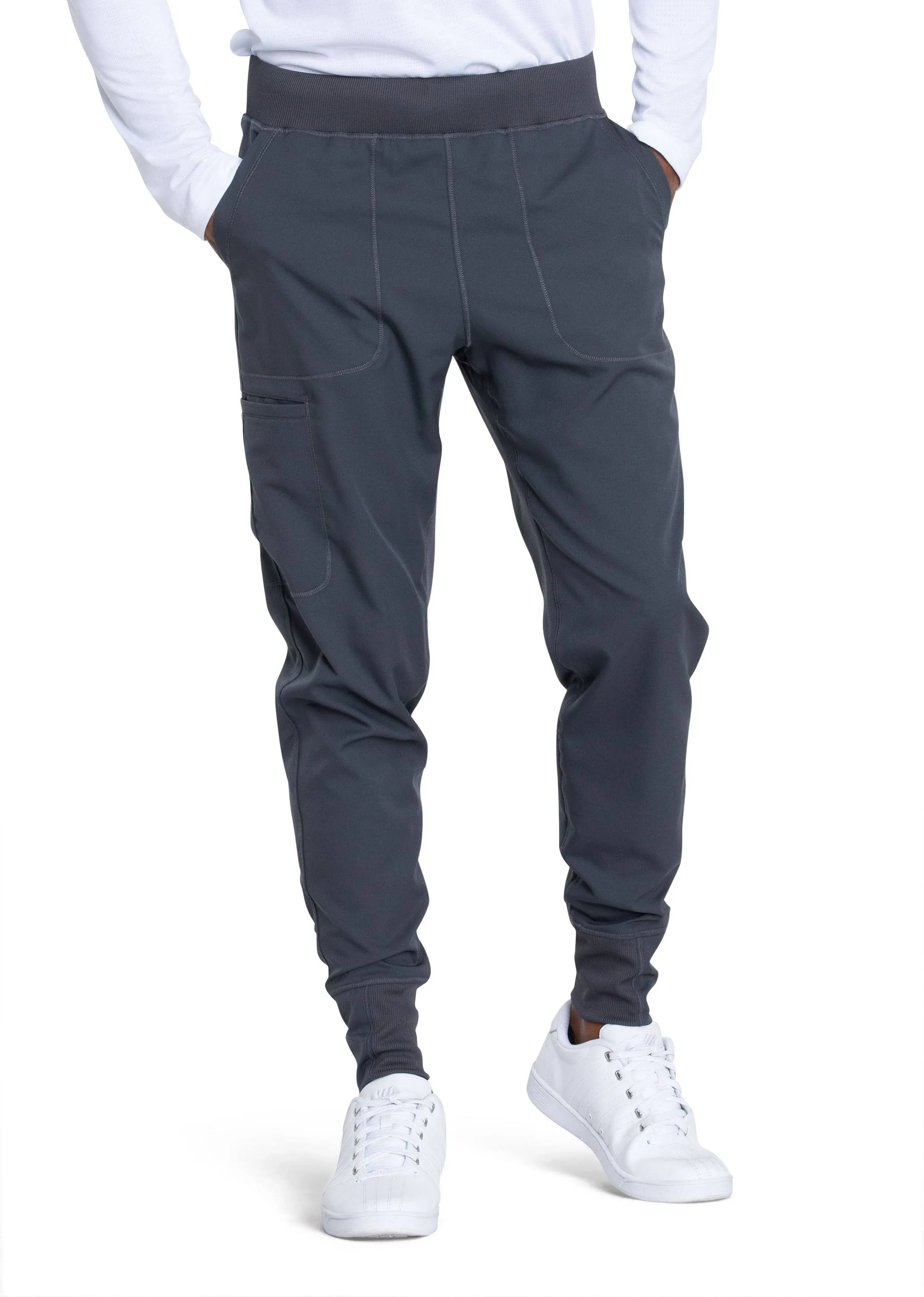 Clearance Men's Drawstring Waistband Jogger Scrub Pant