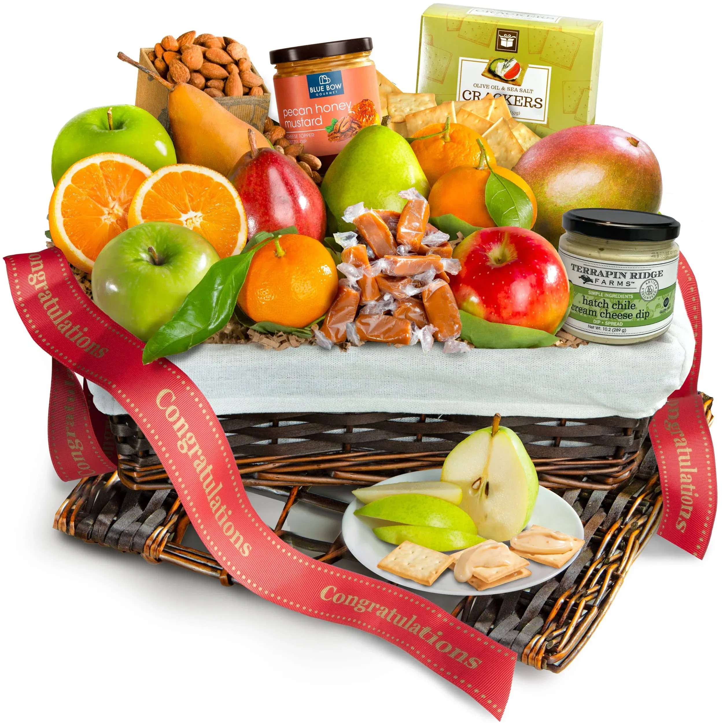 A Gift Inside Congratulations Deluxe Fruit Basket