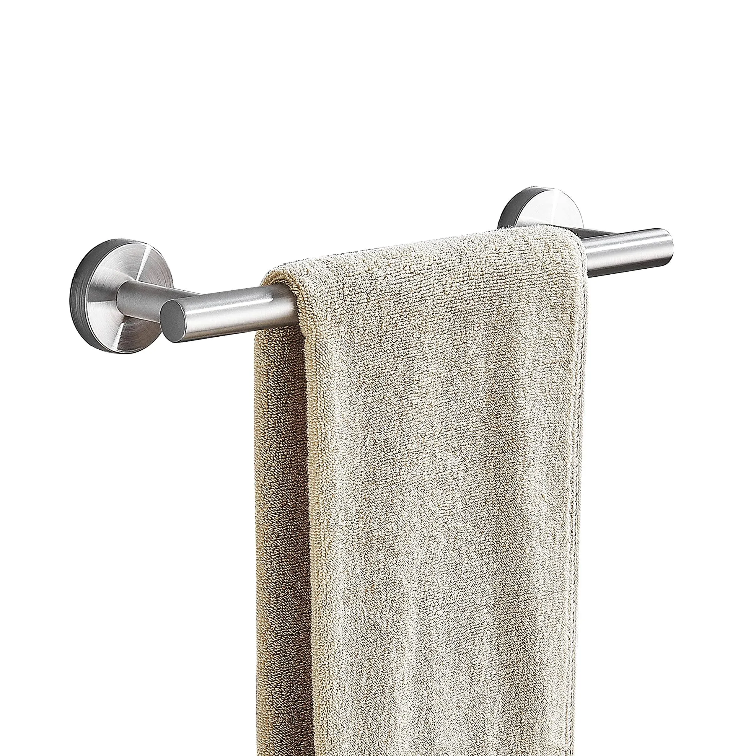 Towel Holder, Bathroom Accessories Hand Towel Holder, SUS304 Stainless Steel Towel Bar, 9-Inch Towel Rack Brushed Nickel for Bathroom, Kitchen, Bedroom, Wall Mounted.