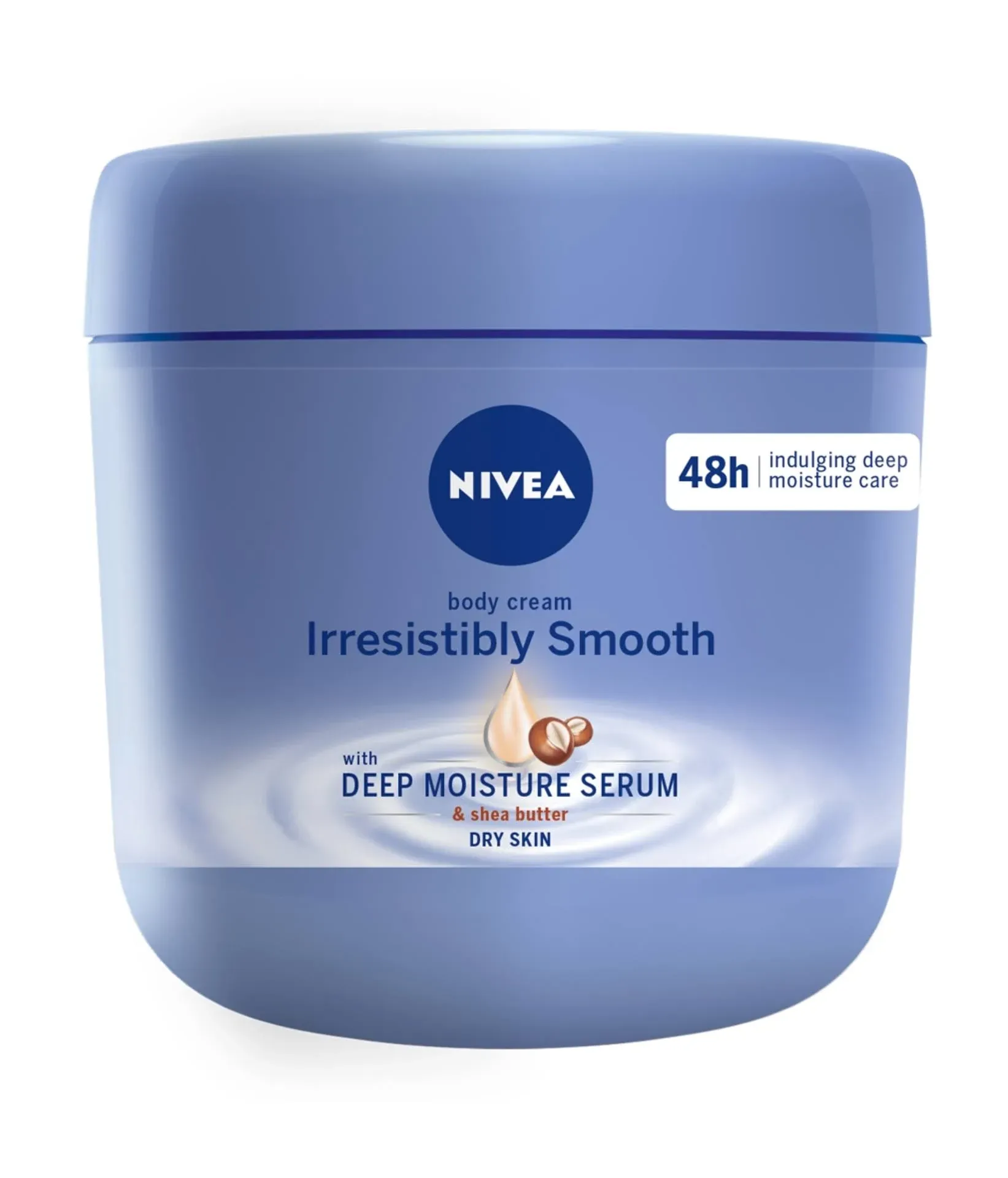 NIVEA Irresistibly Smooth Body Cream  Dry Skin 13.5oz / 400 ml FREE SHIPPING