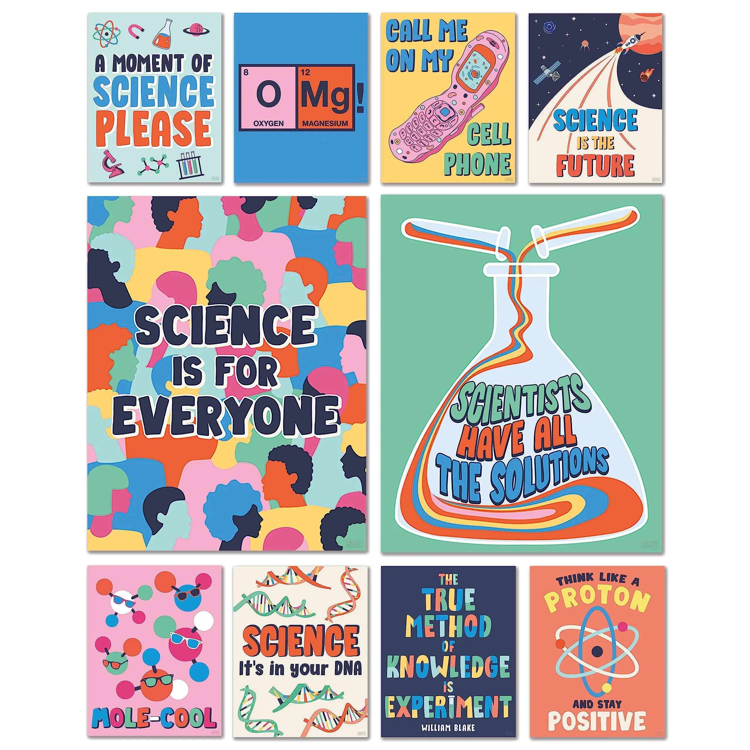 S&O Large Science Posters for Classroom Elementary School - Science Classroom ...