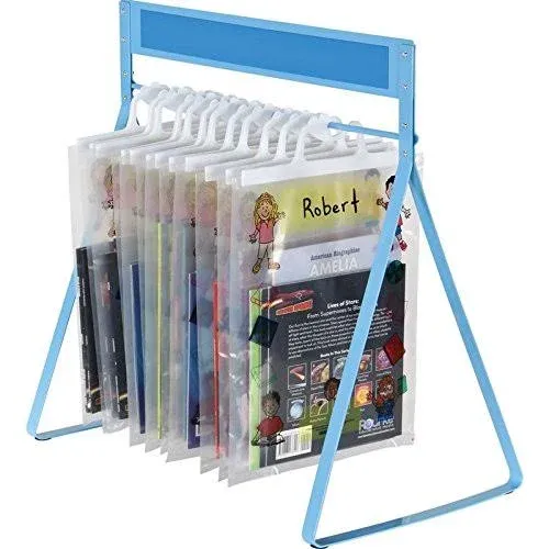 Store More Sturdy Hang-Up Totes Rack