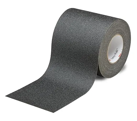 3M™ Safety-Walk™ Slip-Resistant General Purpose Tapes & Treads 610, Black, 3 in x 60 ft, Roll, 1/Case