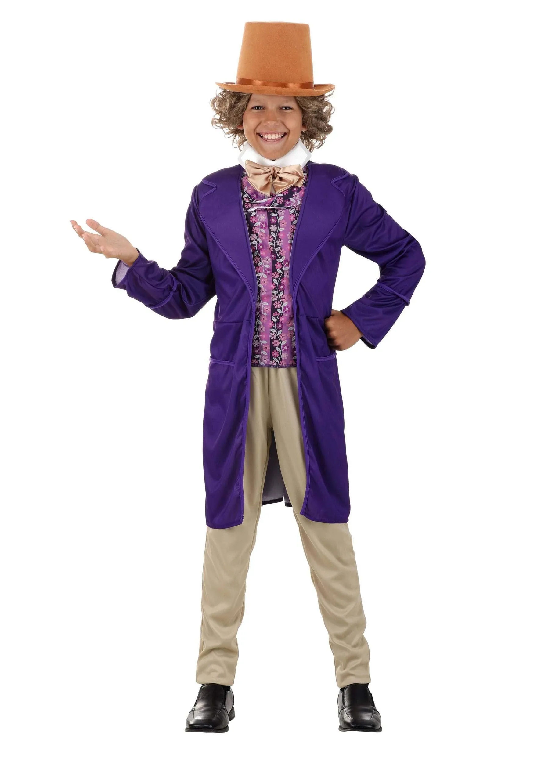 Jerry Leigh Boy's Willy Wonka Costume