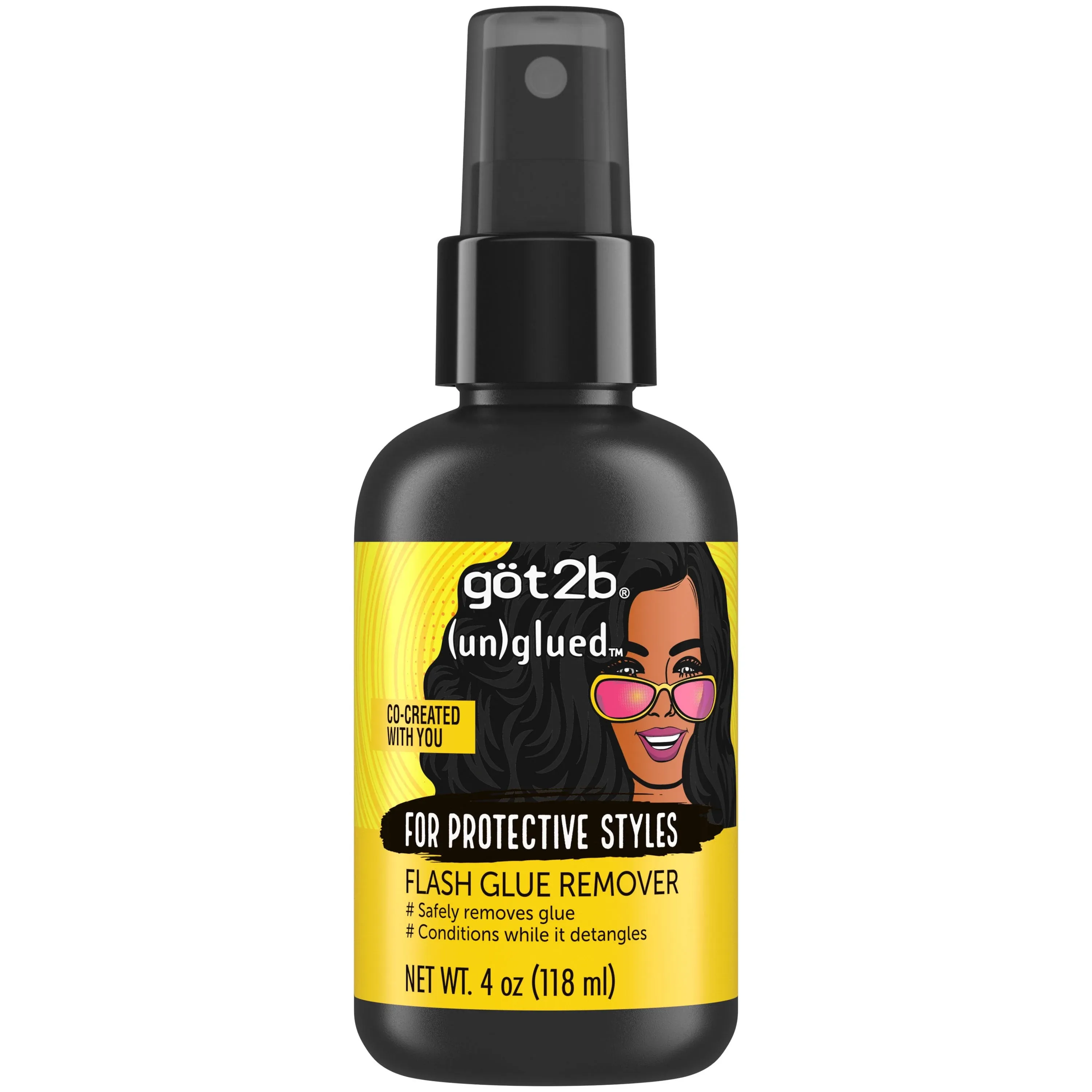 Got2B Un-Glued Protective Styles Flash Glue Remover 4 oz