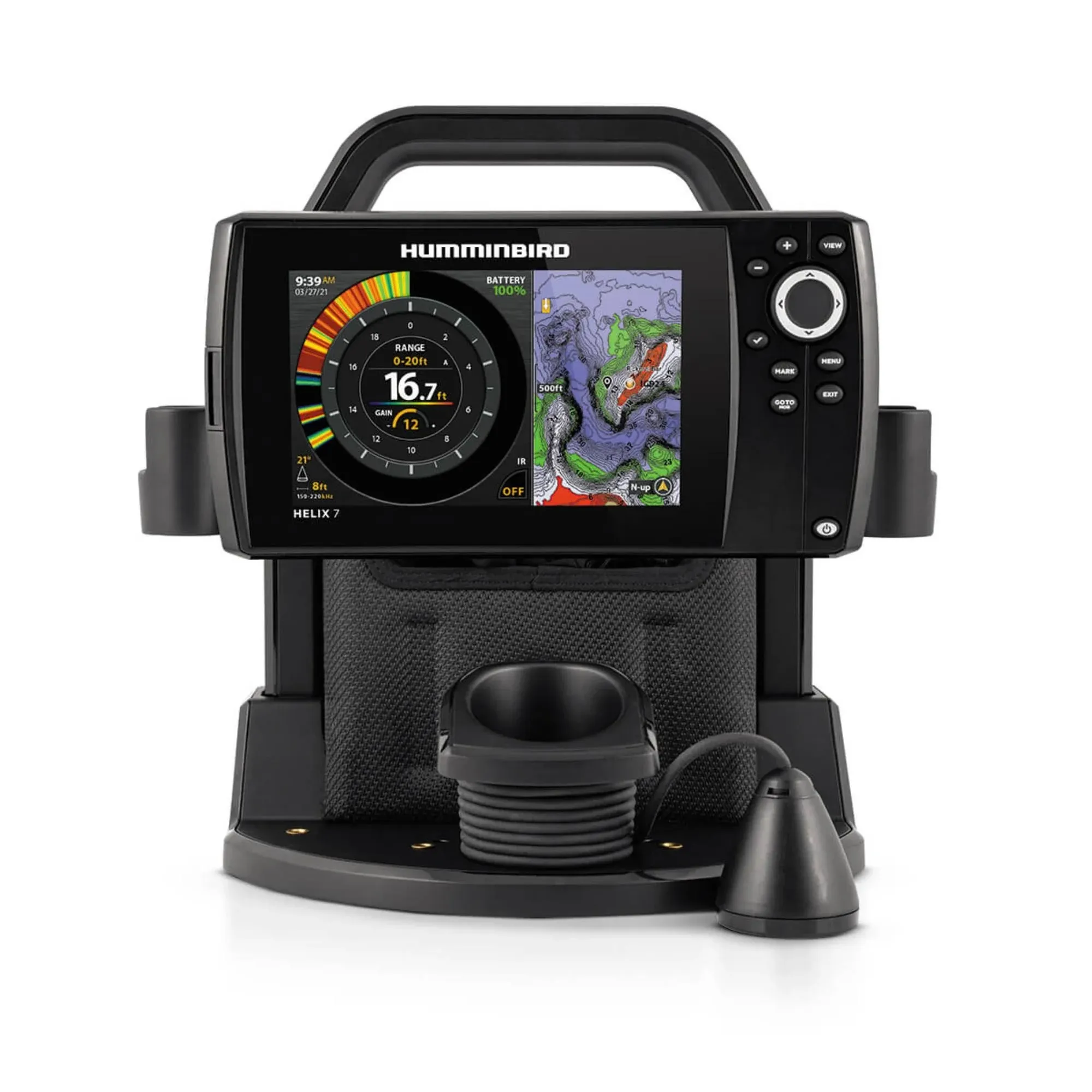 Humminbird Ice Helix 7 CHIRP GPS G4 Sonar Combo