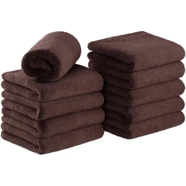 Arkwright Microfiber Bleach-Safe Salon Towels Soft Coral Fleece