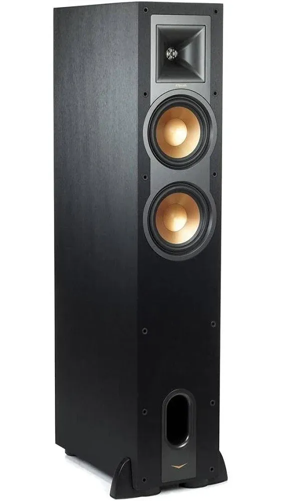 Klipsch Reference R-26FA Floorstanding Speaker, Black, Pair