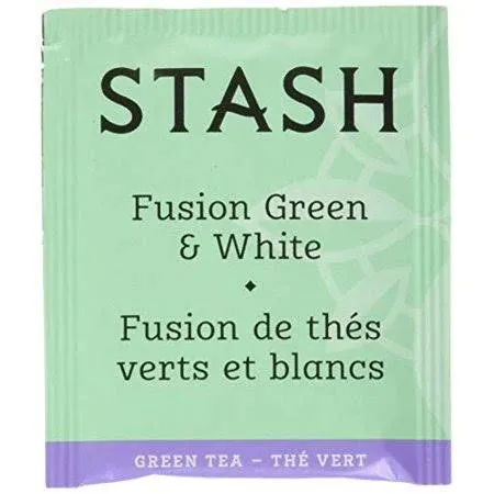 Stash Tea Fusion Green &amp; White Tea, Box of 100 Tea Bags