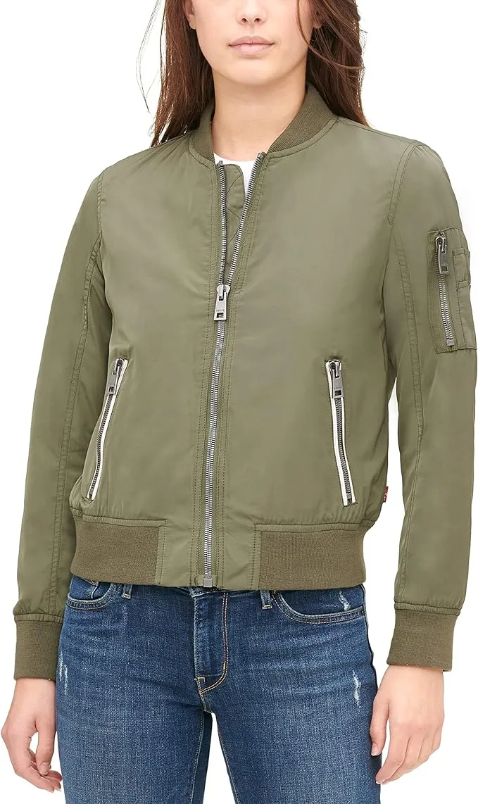 Levi’s Women's Melanie Newport Bomber Jacket (Regular & Plus Size)