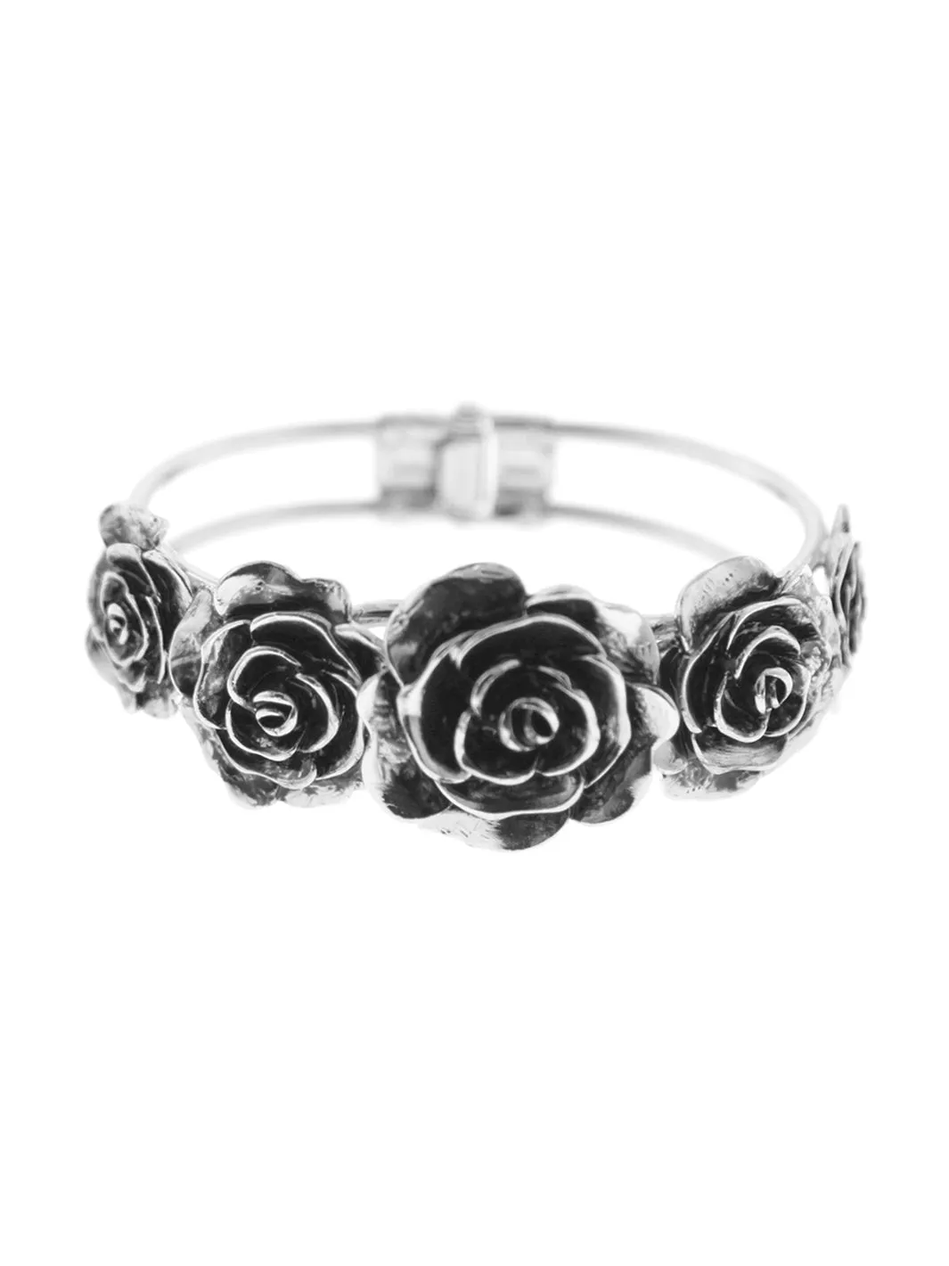 2028 Jewelry Flower Cuff Bracelet