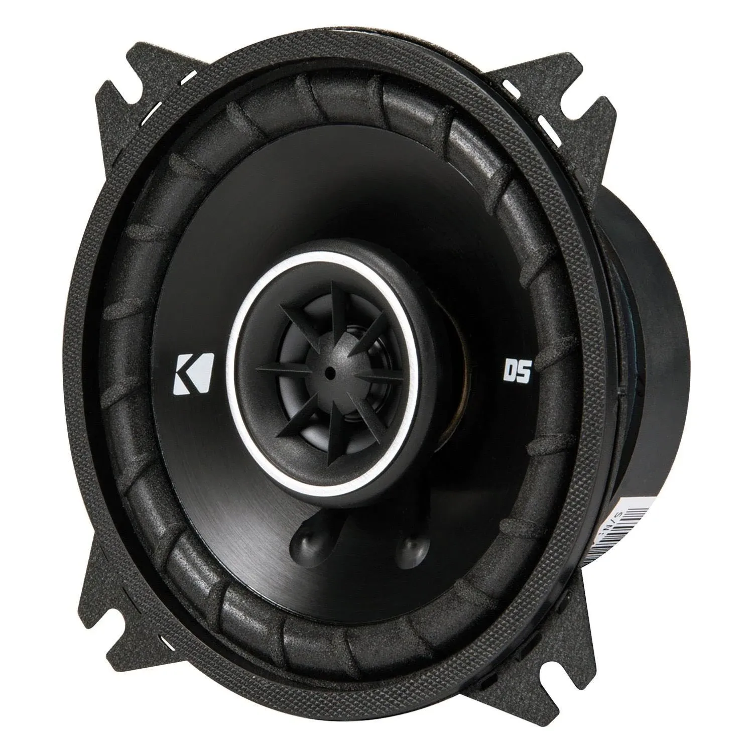 KICKER 43DSC404 4 inch Coaxial Car Audio Speakers - Black