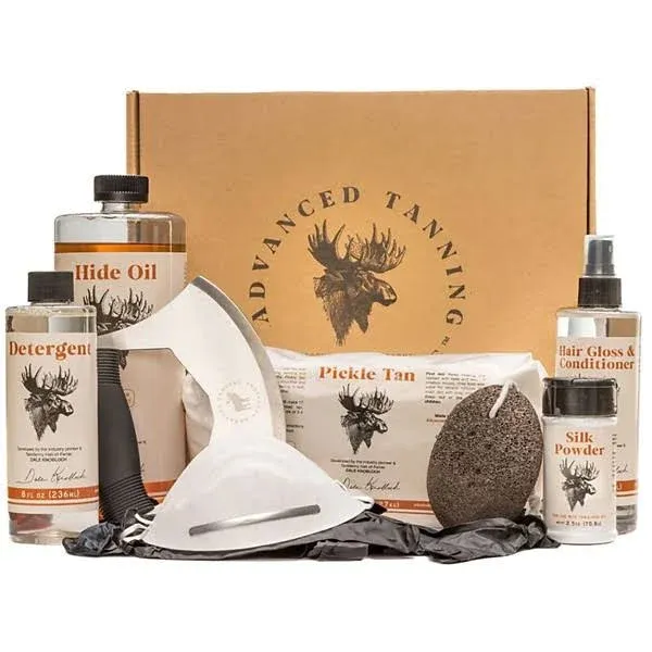 Advanced Tanning Solutions Tan-a-Hide Dale Knobloch's Large Mammal Tanning Kit