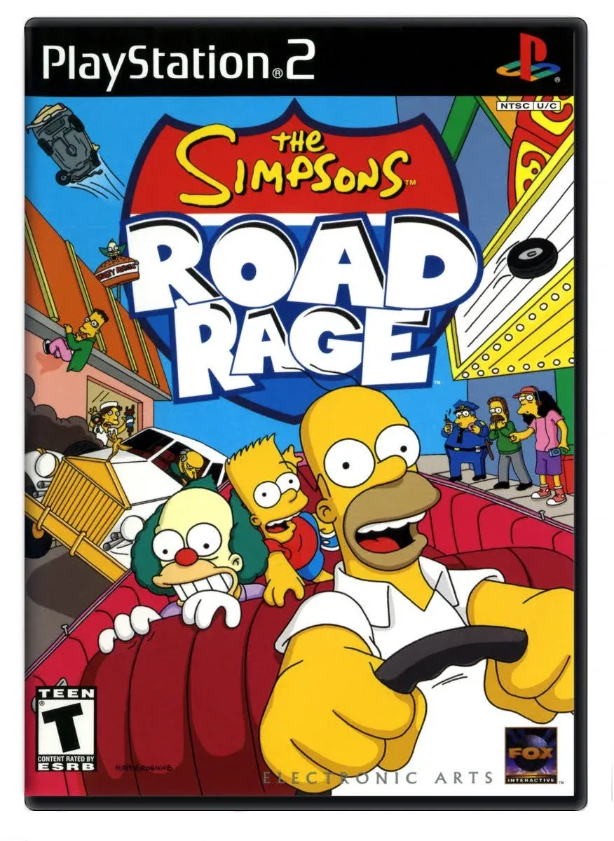 The Simpsons Road Rage - PlayStation 2