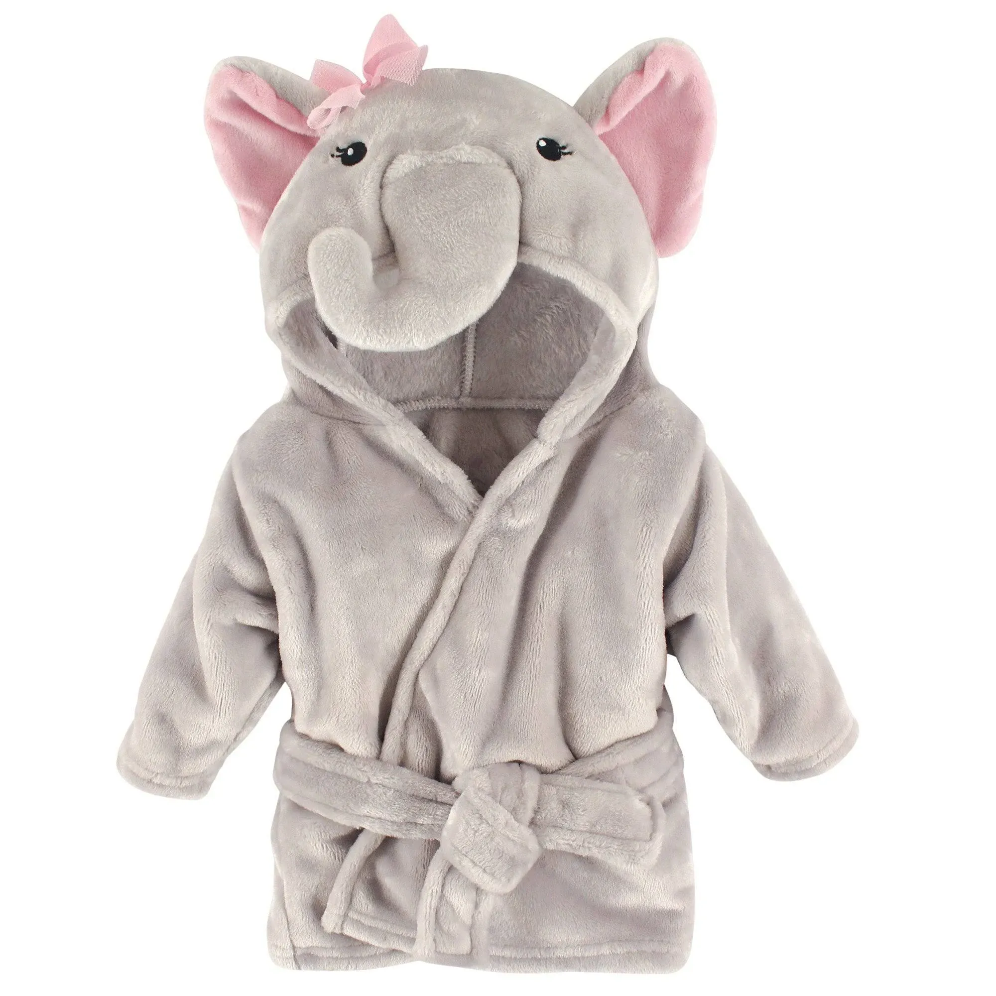 Hudson Baby Elephant Plush Bathrobe