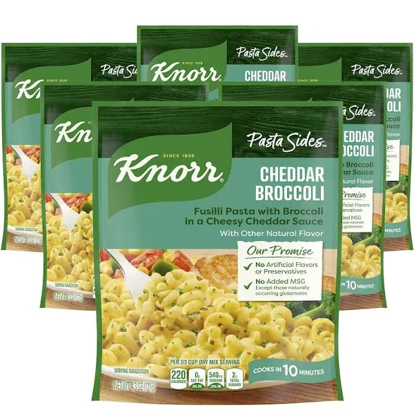 Knorr Cheddar Broccoli Pasta Sides