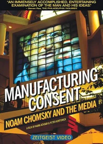 Manufacturing Consent Noam Chomsky and The Media, DVD