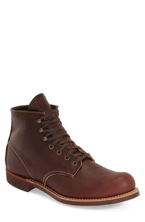 Red Wing Blacksmith #3340 - Briar Oil-Slick Leather