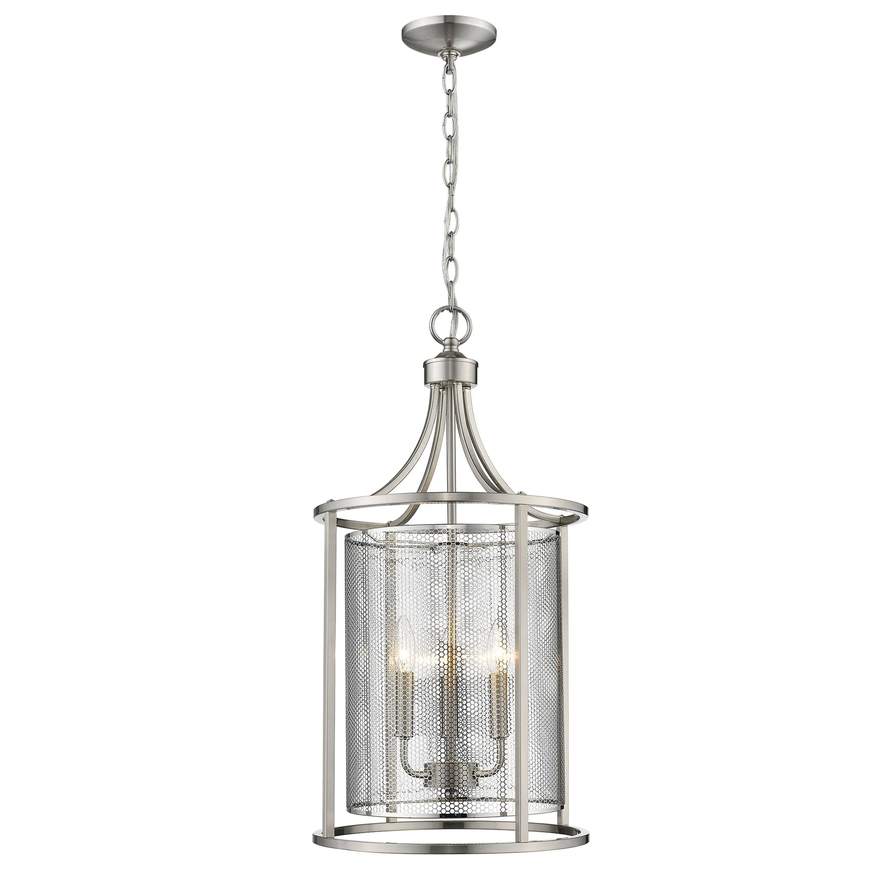 Eglo Verona Pendant Light - Brushed Nickel 202806A