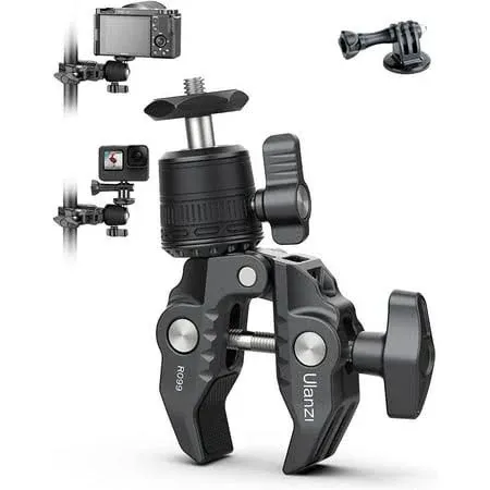 Ulanzi R099 Super Clamp with Mini Ball Head Monitor Mount