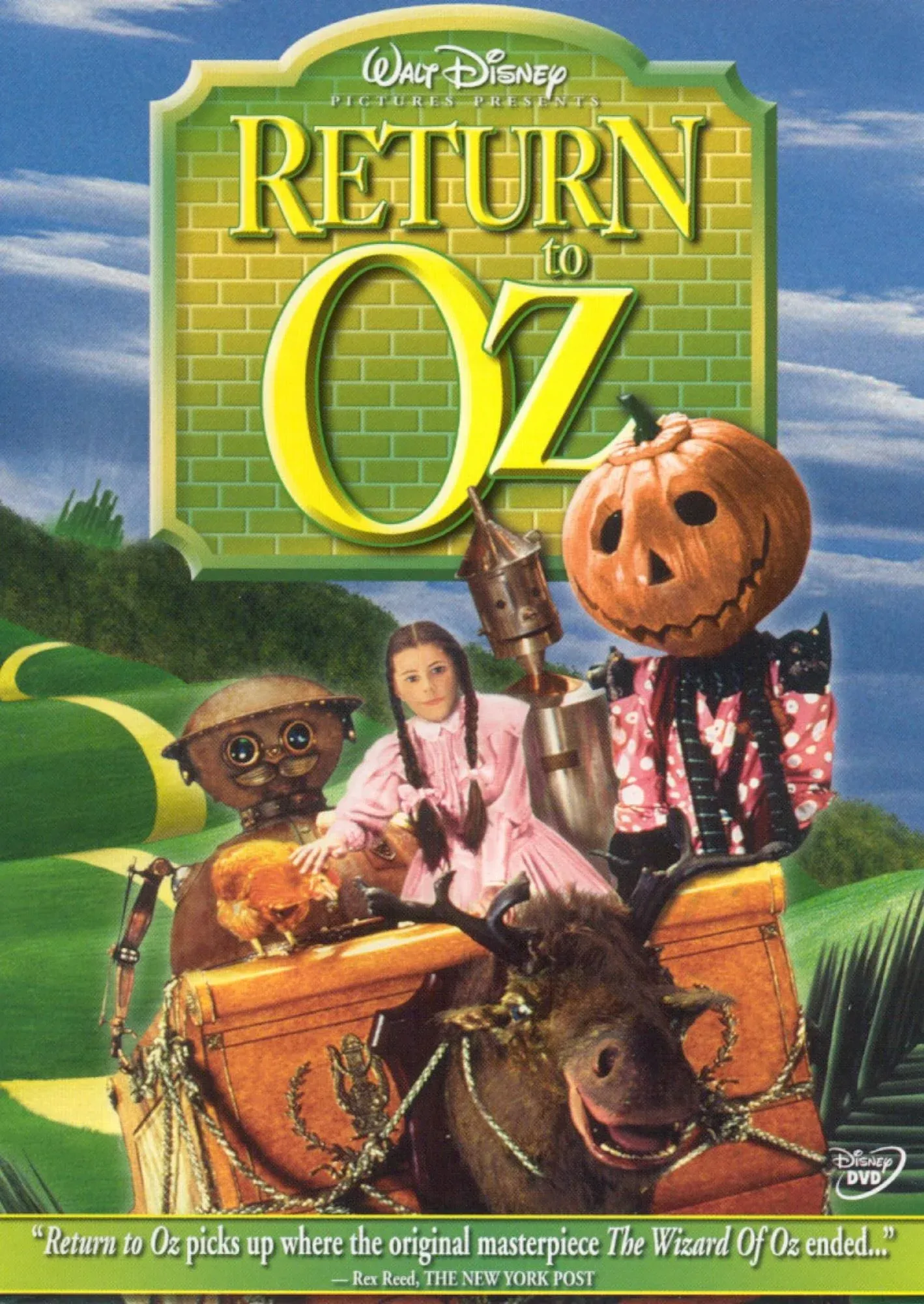 Return to Oz (DVD, Region 1) Very Good condition from personal collection!