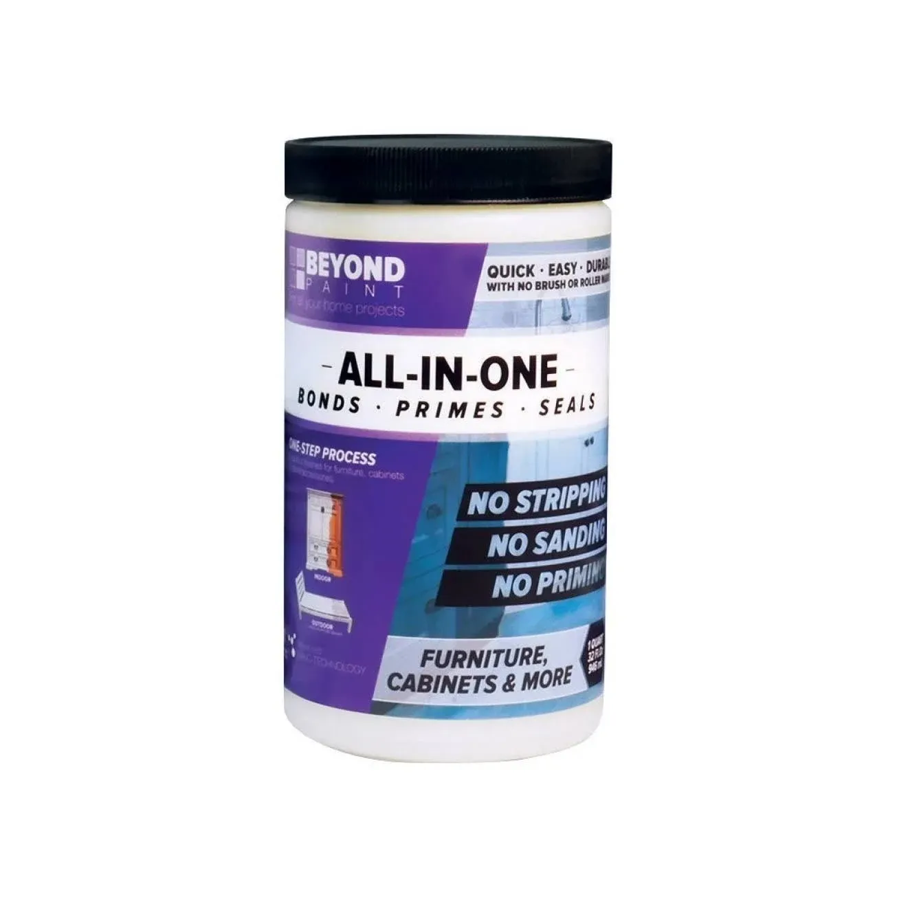 Beyond Paint BP14 All-in-One Refinishing Paint Licorice 1 Gallon