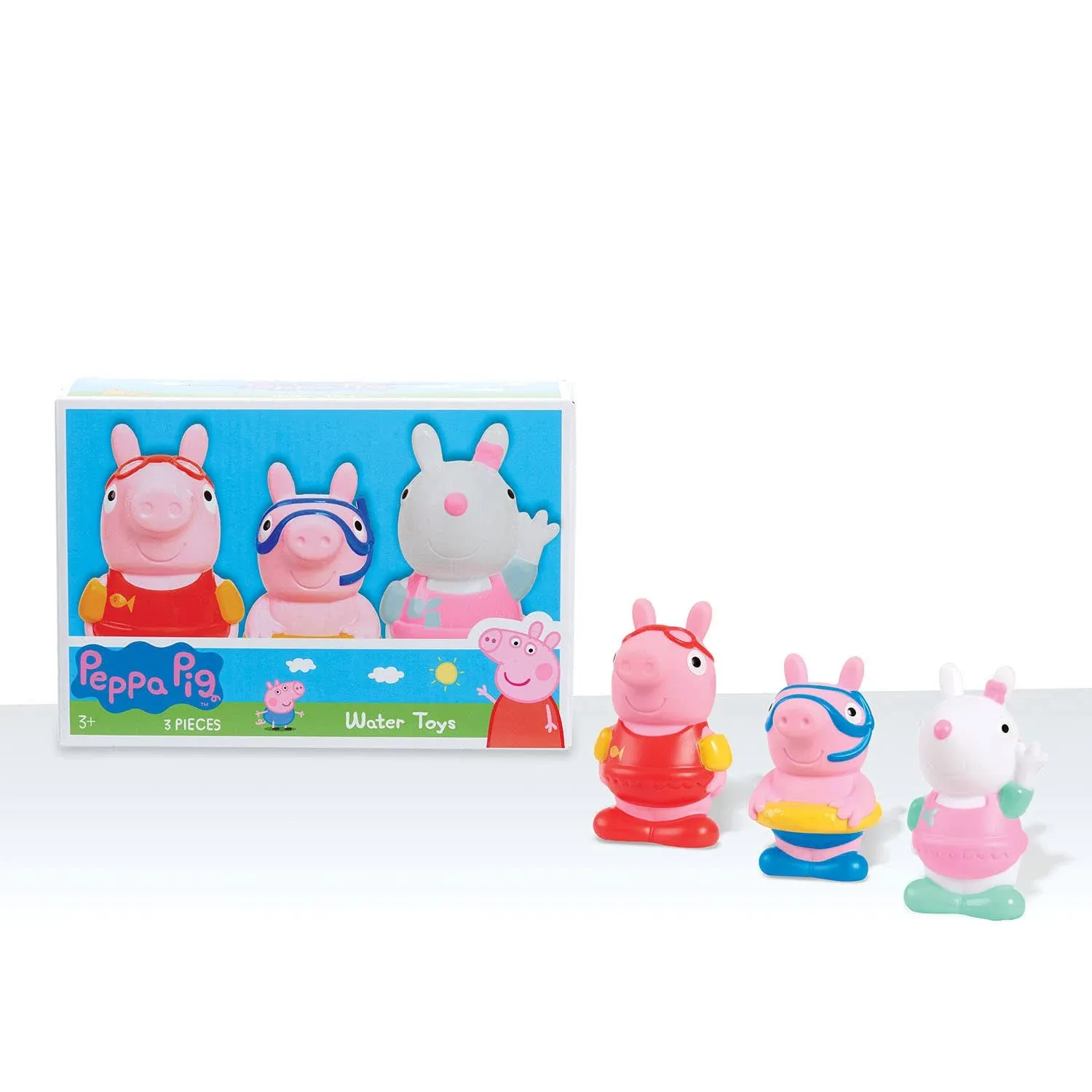 Just Play Peppa Pig Bath Toys 3-piece Set