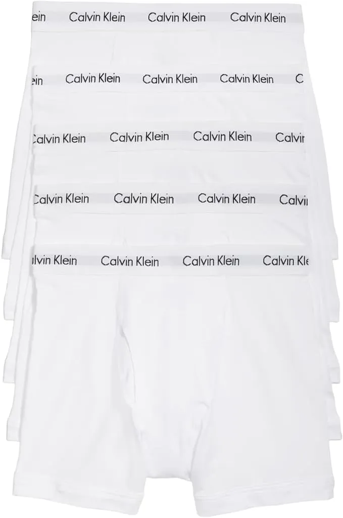 Calvin Klein Men's Cotton Stretch Trunks (5-Pack)